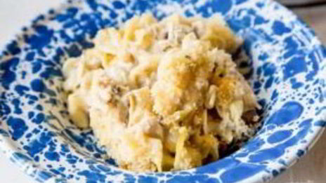 запеканка из лапши и курицы