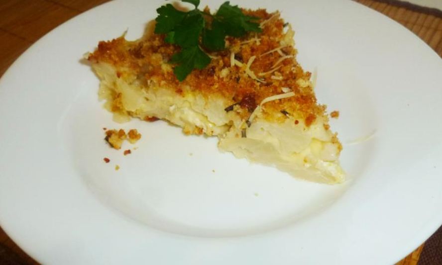 Рецепт запеканки из макарон и цветной капусты