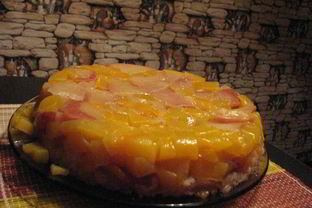 Запеканка из тыквы с рисом и яблоками