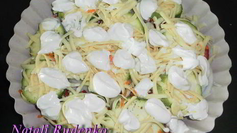 запеканка кабачок