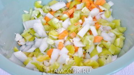 запеканка овощная с кабачками