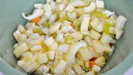 запеканка овощная с кабачками