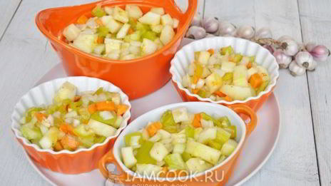 запеканка овощная с кабачками