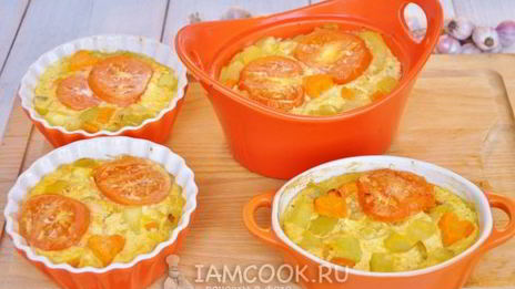 запеканка овощная с кабачками