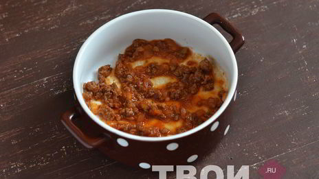 запеканка с кабачком и фаршем