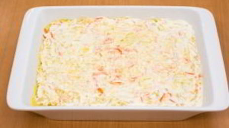 запеканка с капустой и фаршем