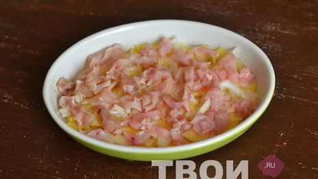 запеканка с курицей