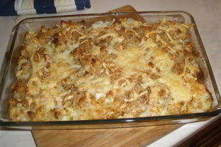 Запеканка с пастой