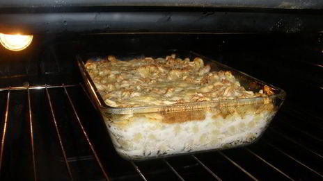 запеканка с пастой