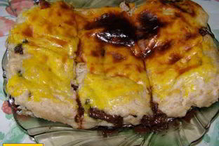 Запеканка с шоколадом