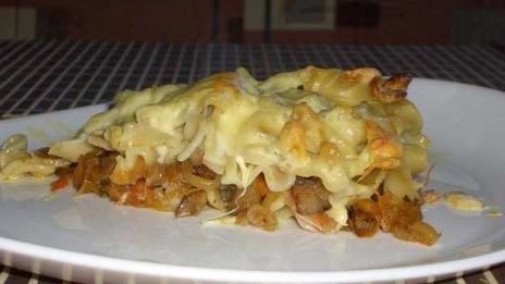 запеканка с тунцом