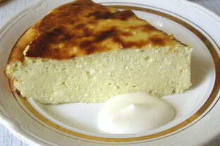 Запеканка творожная без манки