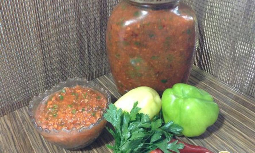 Рецепт аджики бабушкина