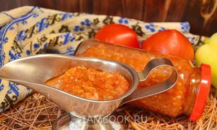 Рецепт аджики без яблок на зиму