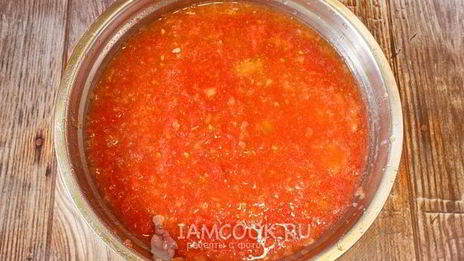 аджика без яблок на зиму