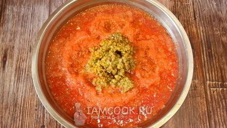 аджика без яблок на зиму