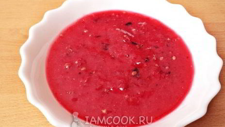 аджика из красной смородины