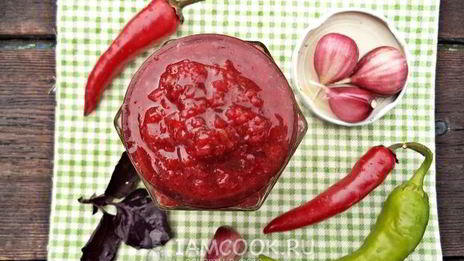 аджика из красной смородины