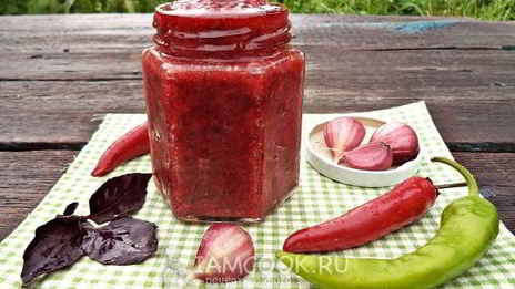 аджика из красной смородины