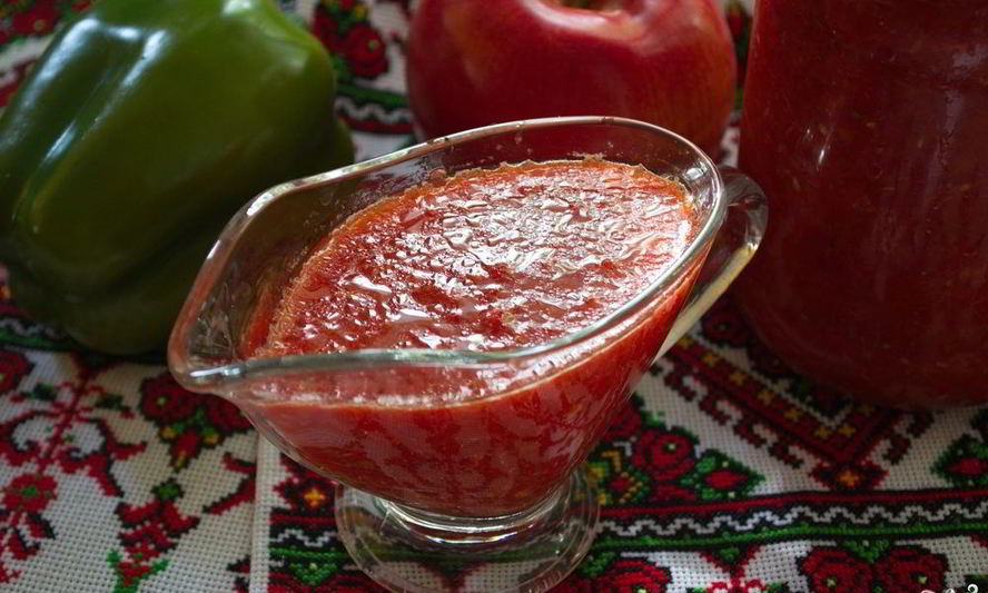 Рецепт аджики из сладкого перца