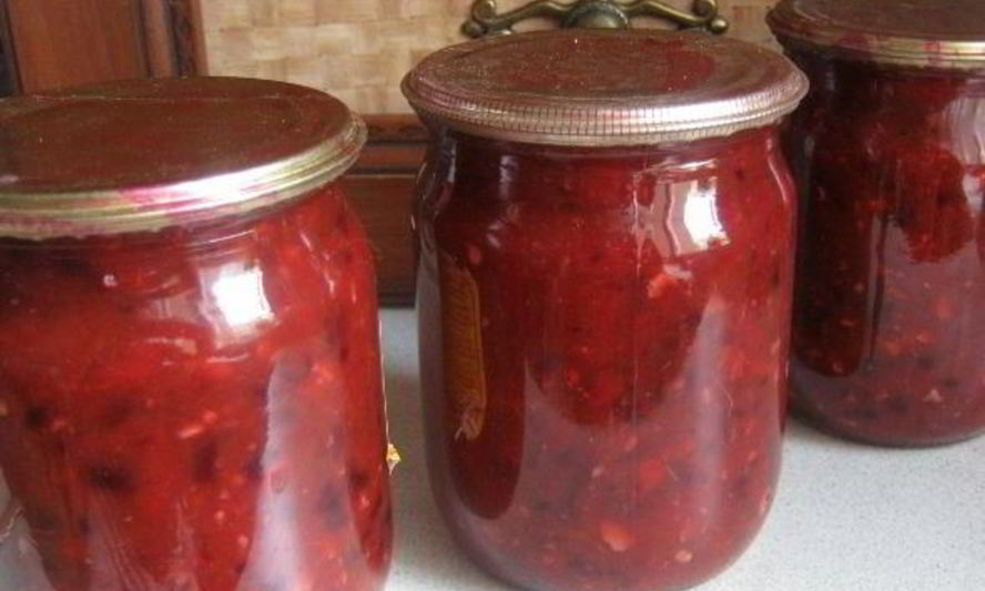 Рецепт аджики из слив на зиму