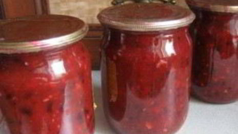 аджика из слив на зиму