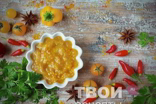 Аджика из слив