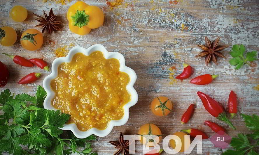 Рецепт аджики из слив