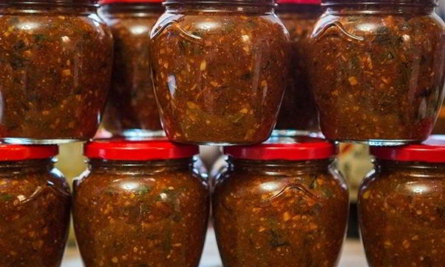 Рецепт аджики кавказской на зиму