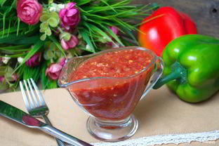 Аджика на зиму без яблок