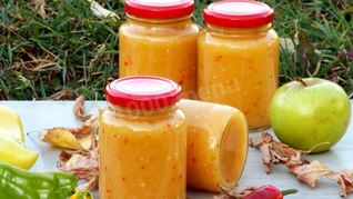 Аджика острая без помидор