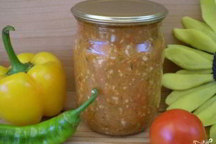 Аджика острая из помидоров и чеснока