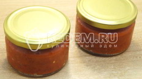 аджика острая на зиму