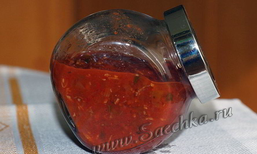 Рецепт аджики острой