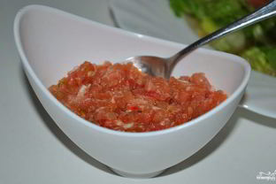 Аджика с хреном без варки