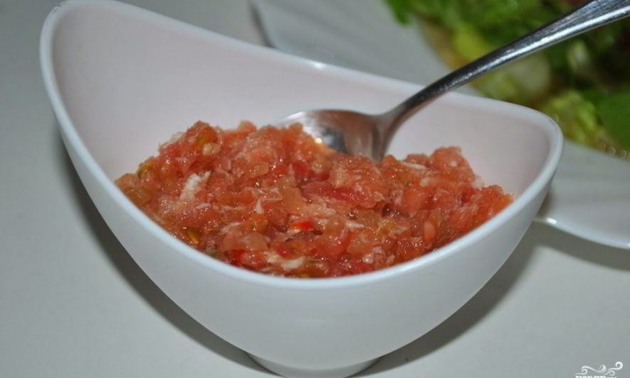 Рецепт аджики с хреном без варки