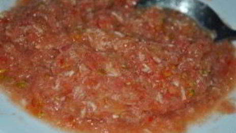 аджика с хреном без варки