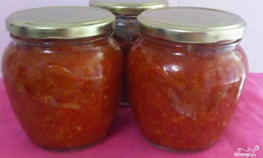 Рецепт аджики с морковью на зиму