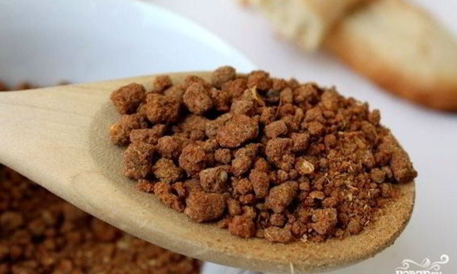 Рецепт аджики сухой