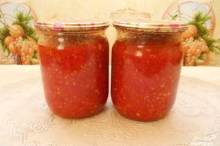 Аджика украинская на зиму