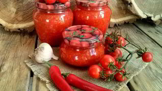 Аджика вареная