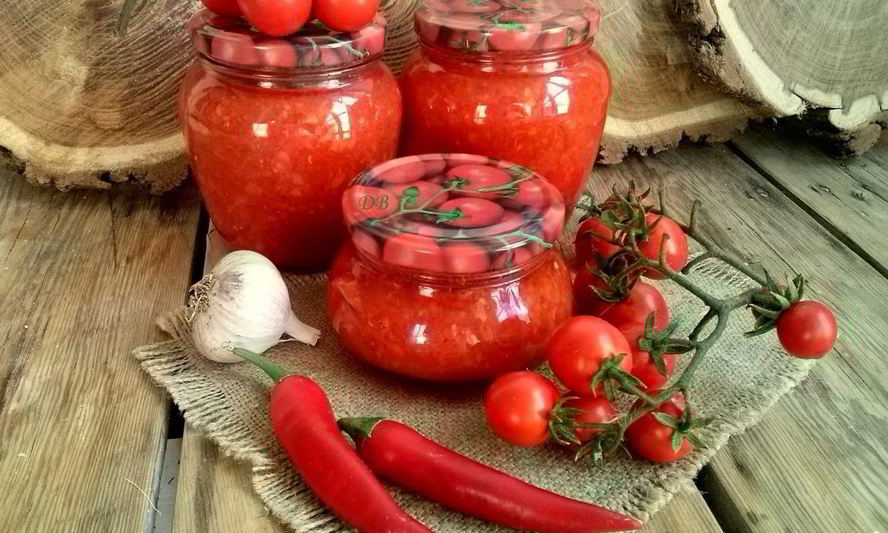 Рецепт аджики вареной