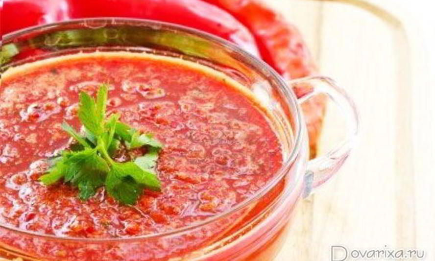 Рецепт аджики жгучей