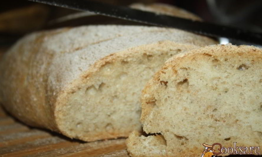 Рецепт ароматного хлеба с цельнозерновой мукой и сухой кавказской аджикой ночного брожения