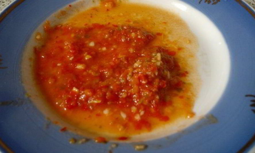 Рецепт горькой аджики