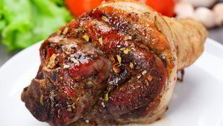 Свинина в аджике в духовке