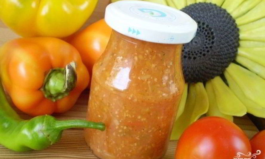 Рецепт вареной аджики на зиму