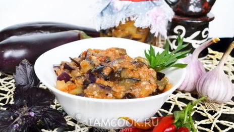 баклажаны по-грузински на зиму