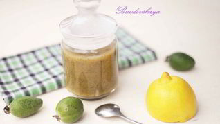 Джем из фейхоа и имбиря