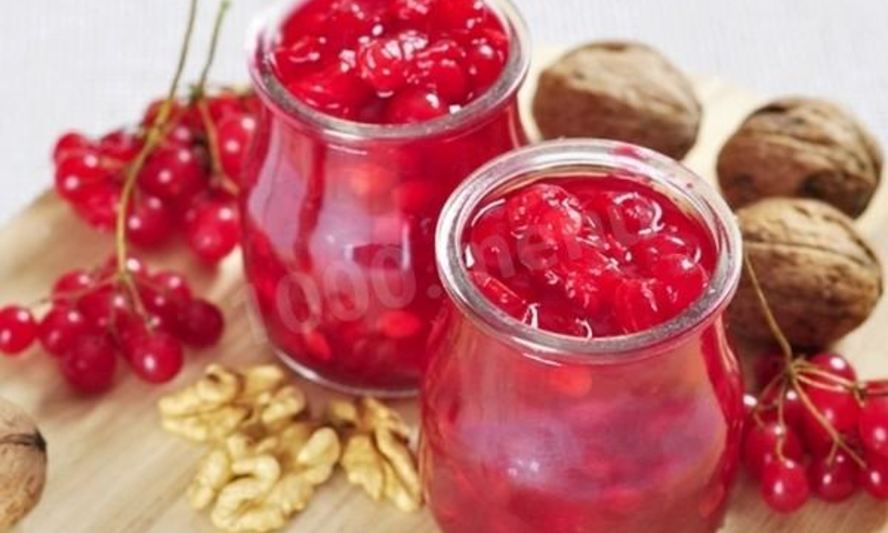 Рецепт джема из калины